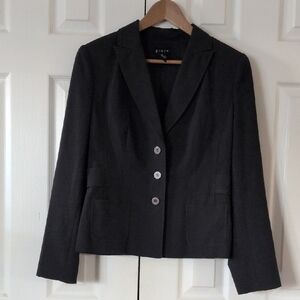 Grace Women's Black Brown lined Blazer jacket 6